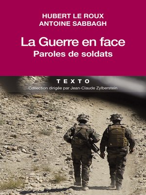 cover image of La Guerre en face